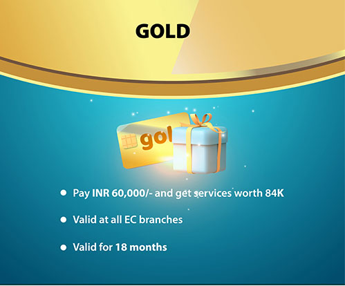 Eyecatchers Gold Card for Membership