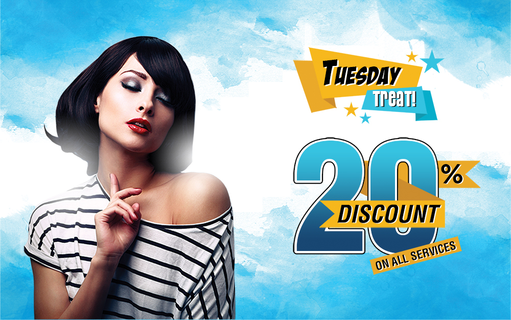 Tuesday Treat:- Avail 20% discount on Services