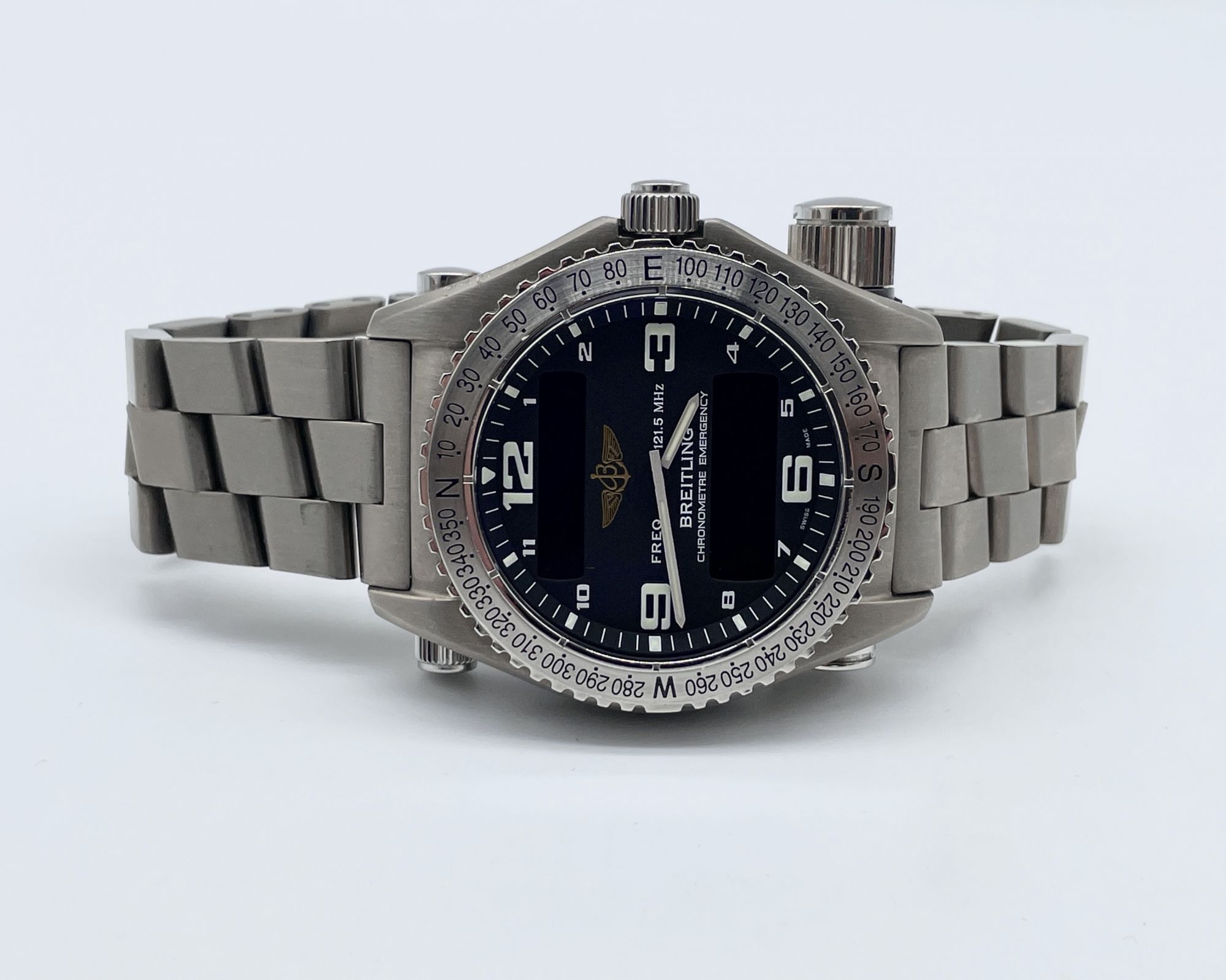 Swiss Replica Breitling Emergency Titanium Watch
