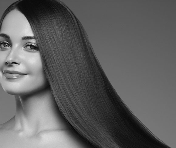 Hair straightening and smoothening: Smooth, manageable hair.